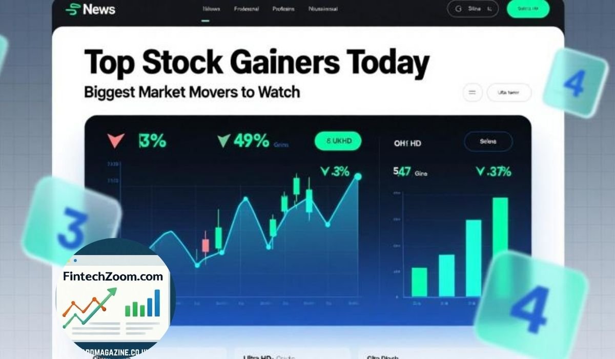 fintechzoom.com top stock gainers today
