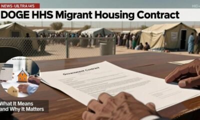 doge hhs migrant housing contract