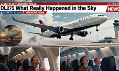 delta flight dl275 diverted lax
