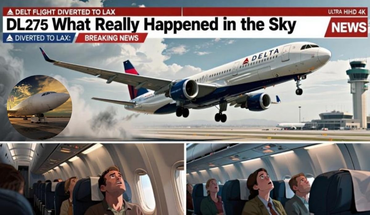 delta flight dl275 diverted lax
