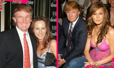 how old was melania when she met trump