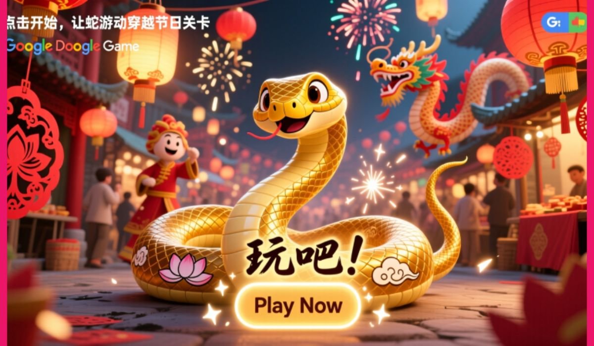 year of the snake google game​