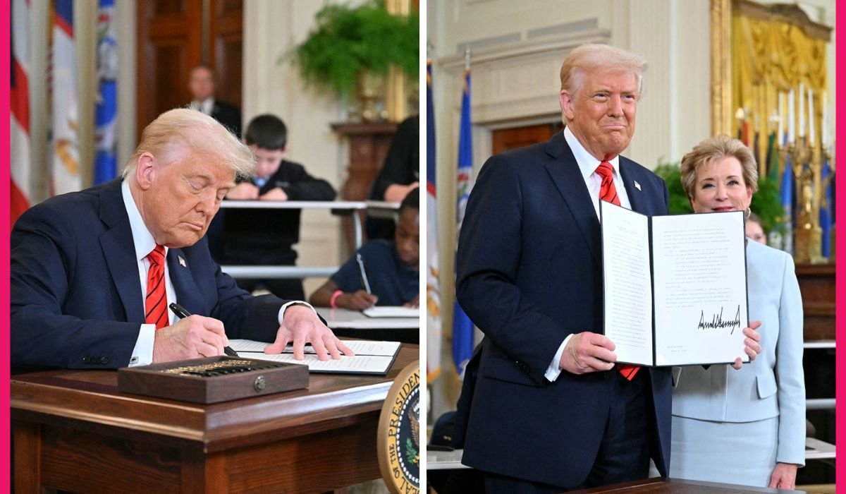 donald trump education