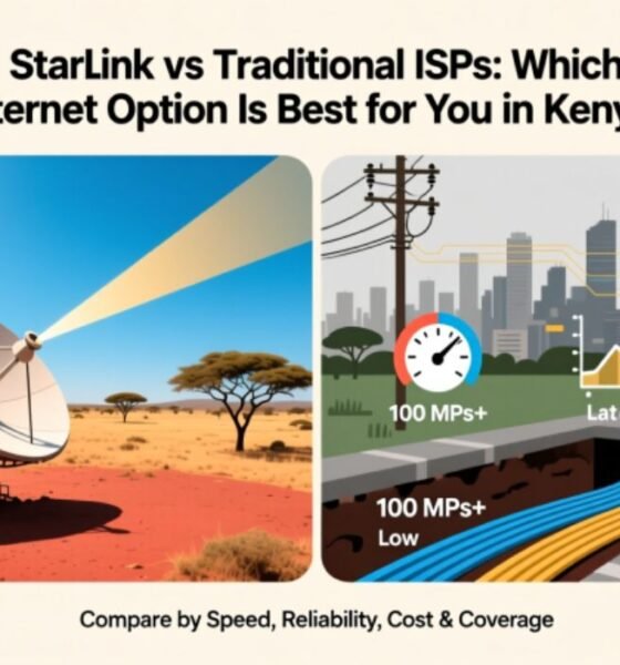 Starlink vs Traditional ISPs: Which Internet Option Is Best for You in Kenya?