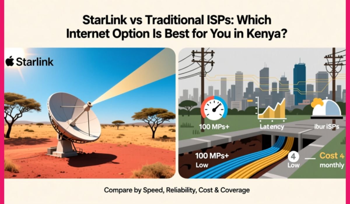 Starlink vs Traditional ISPs: Which Internet Option Is Best for You in Kenya?
